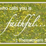A Monday Pause ~ Secure In Christ