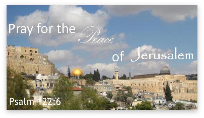 Pray for Jerusalem