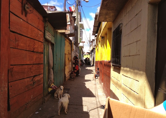 Alley near the dump