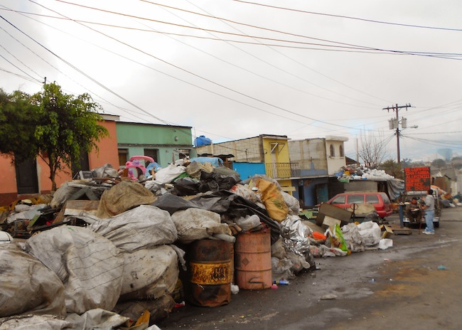 Dump piles