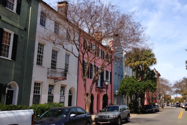 Rainbow Row, Charleston SC