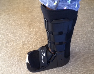 What my fracture boot is teaching me about my walk